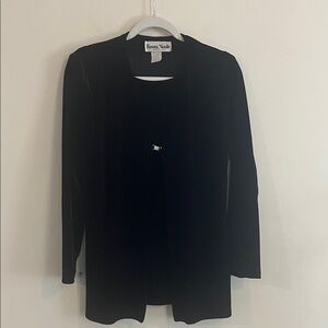 Vintage Ronni Nicole Velvet Top Rhinestone Witchy‎ Whimsigoth Holiday Weirdieval